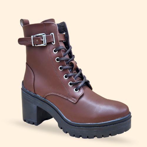 Mayoreo De 6 Pares De Botín Greta en Color Nairobi Tan Estilo - 5232