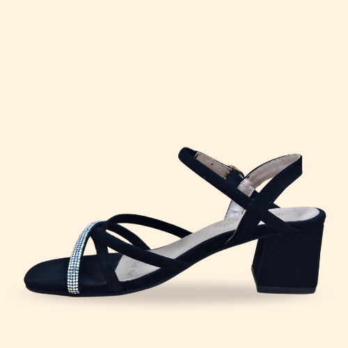 Mayoreo De 6 Pares De Zapatilla Ballet Negro Estilo-2712
