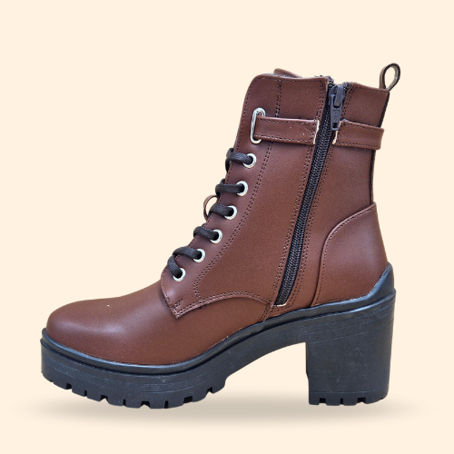 Mayoreo De 6 Pares De Botín Greta en Color Nairobi Tan Estilo - 5232