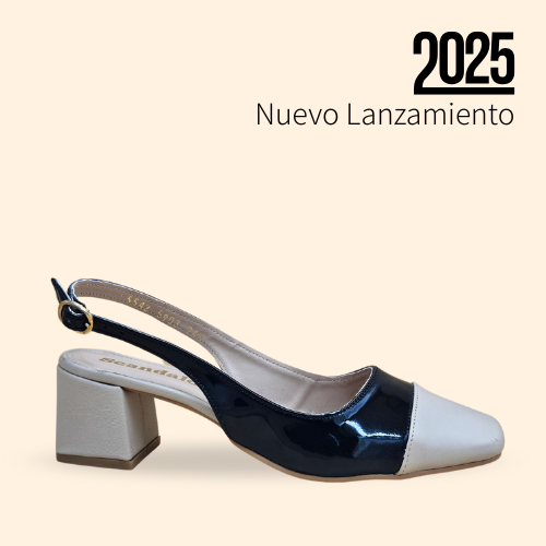 Mayoreo De 6 Pares De Zapatilla Yuki Charol Negro Estilo-5903