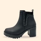 Mayoreo De 6 Pares De Botín Sonata Bilbao en Color Negro Estilo- 2270
