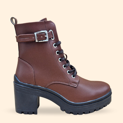 Mayoreo De 6 Pares De Botín Greta en Color Nairobi Tan Estilo - 5232