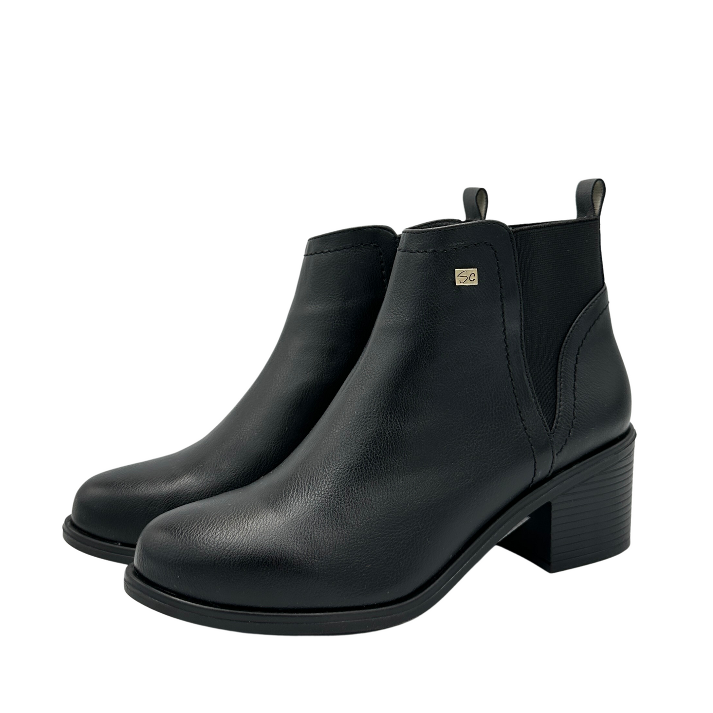 Botin para Mujer Estilo-2631 Color Negro