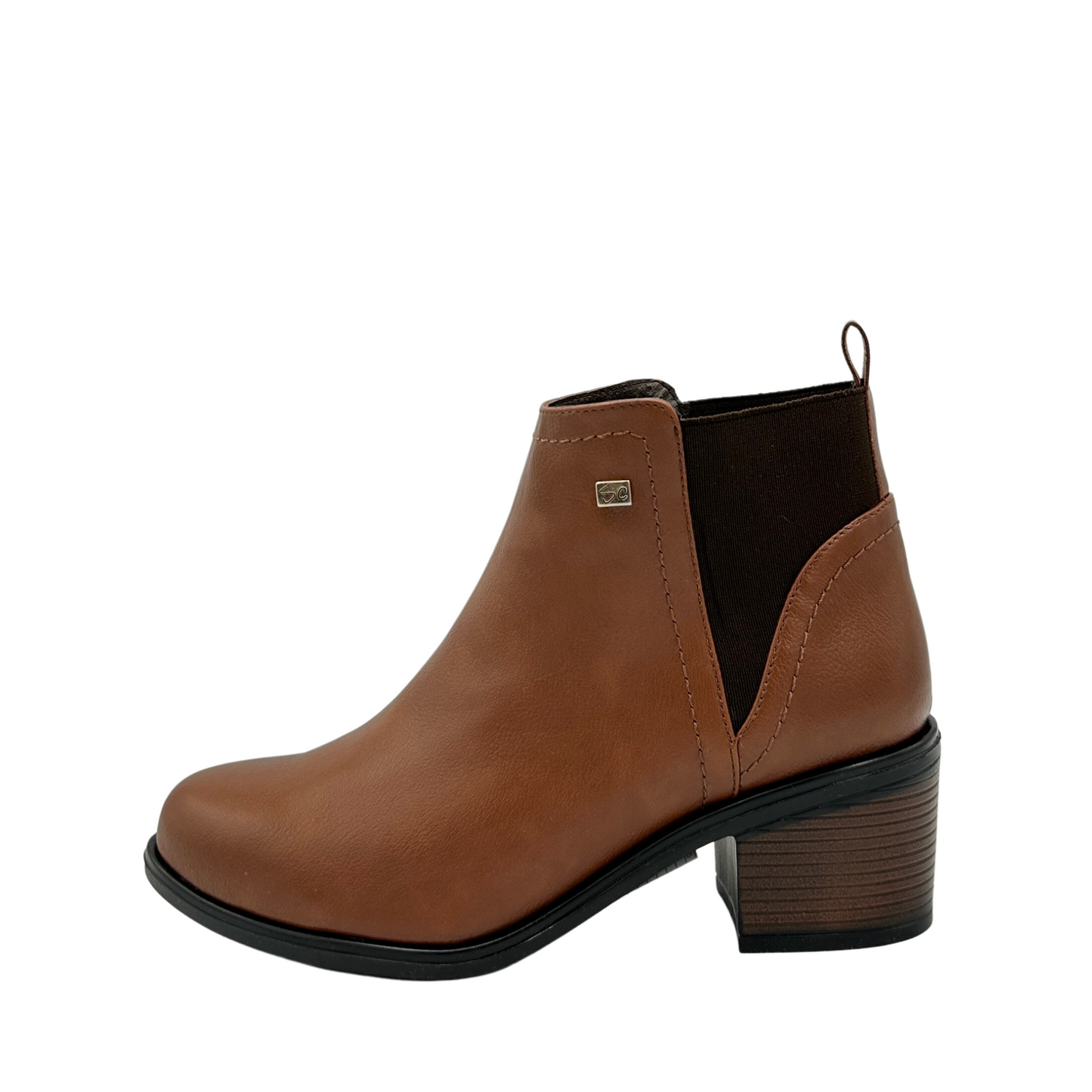 Botin para Mujer Estilo-2631 Color Cafe