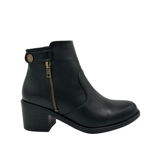 Botin para Mujer Estilo-2642 Color Negro