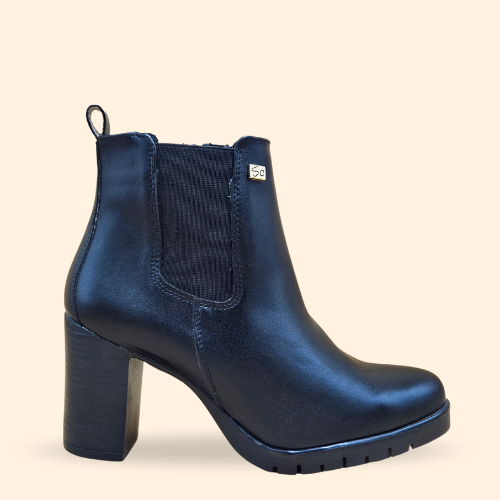 Mayoreo De 6 Pares De Botín Valeta De Color Cleveland Negro Estilo-2023
