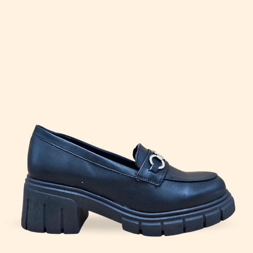 Mayoreo De 6 Pares De Zapato Casual Rebeca en Naorobi Negro Estilo - 2868