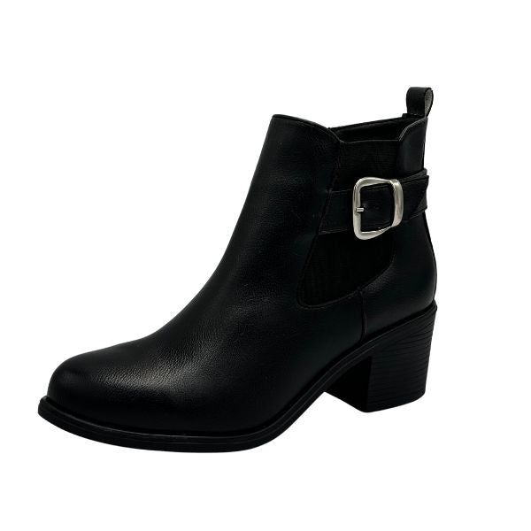 Botin para Mujer Estilo-2647 Color Negro