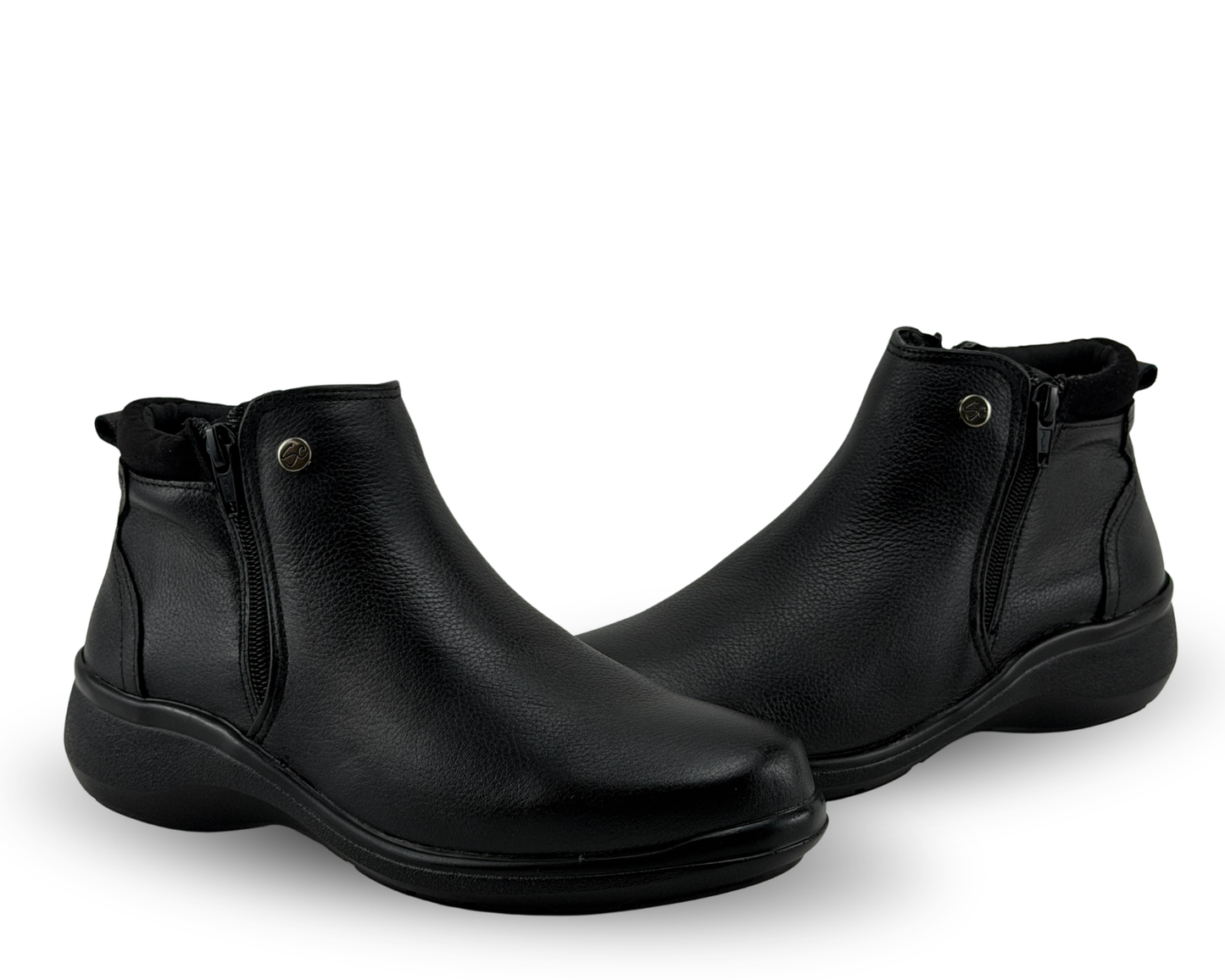 Botines Scandalo 5531 Color Negro De Confort