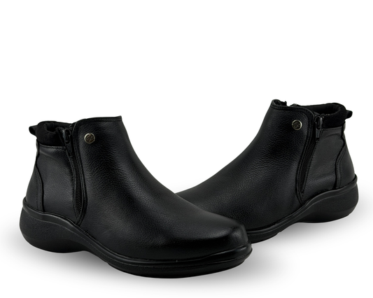Botines Scandalo 5531 Color Negro De Confort