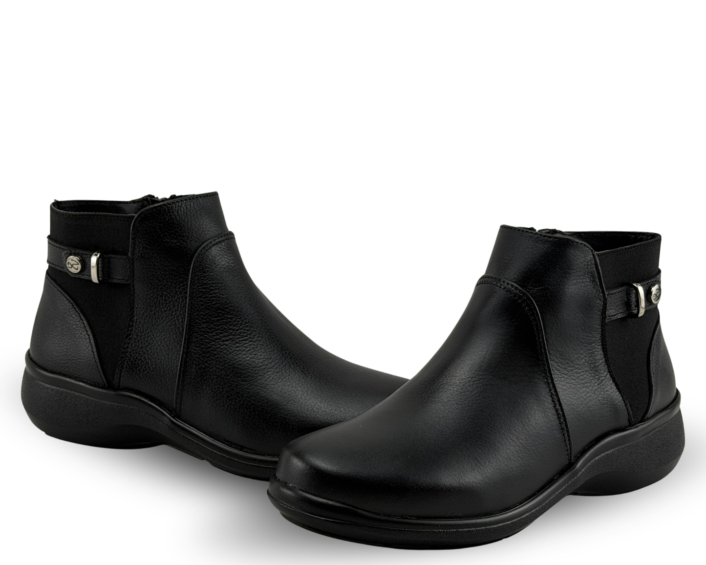 Botines Scandalo 5532 Color Negro De Confort