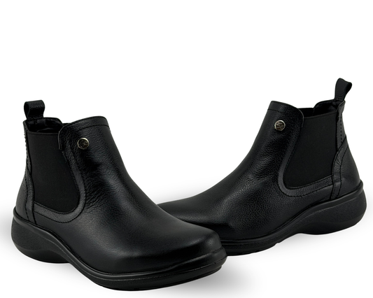 Botines Scandalo 5541 Color Negro De Confort