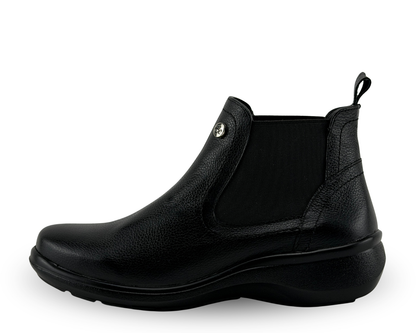 Botines Scandalo 5541 Color Negro De Confort