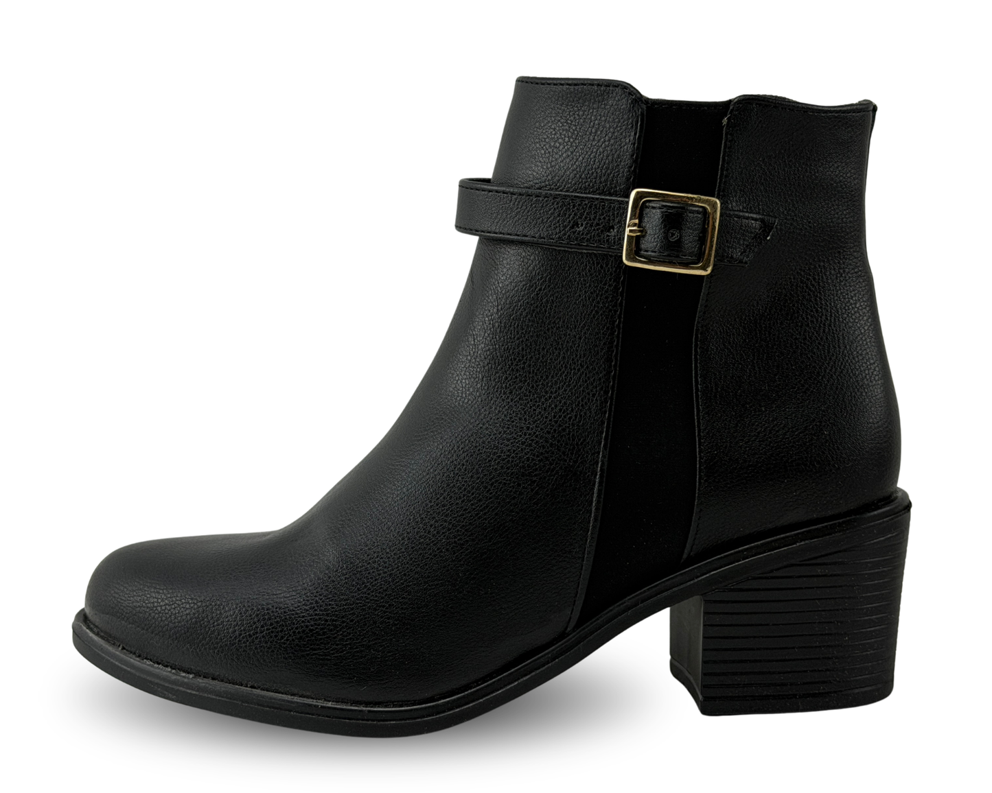 Botines Scandalo 2638 Color Negro De Confort