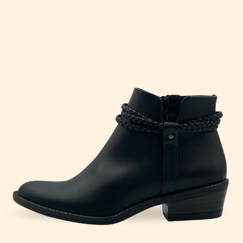 Botín 1410 en Color Nairobi Negro Estilo- 758
