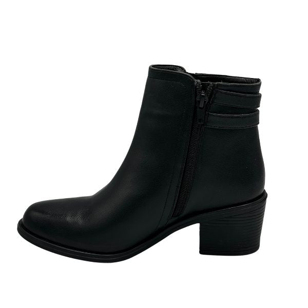 Botin para Mujer Estilo-2648 Color Negro