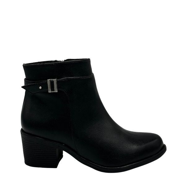 Botin para Mujer Estilo-2649 Color Negro