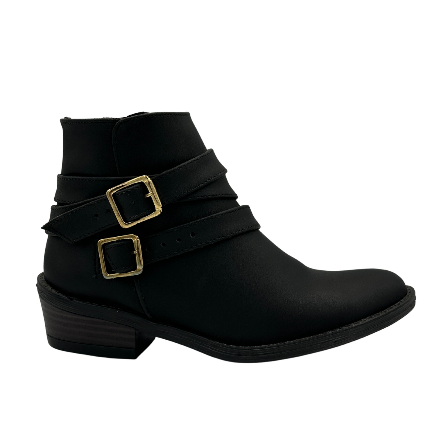 Botín para Mujer Vaquero Estilo-730 Color Negro