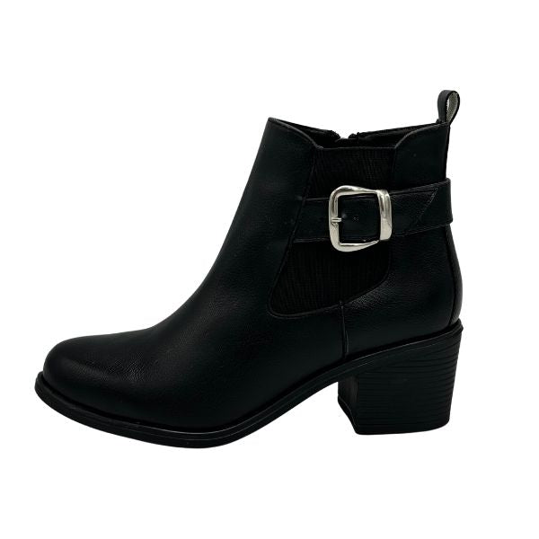 Botin para Mujer Estilo-2647 Color Negro